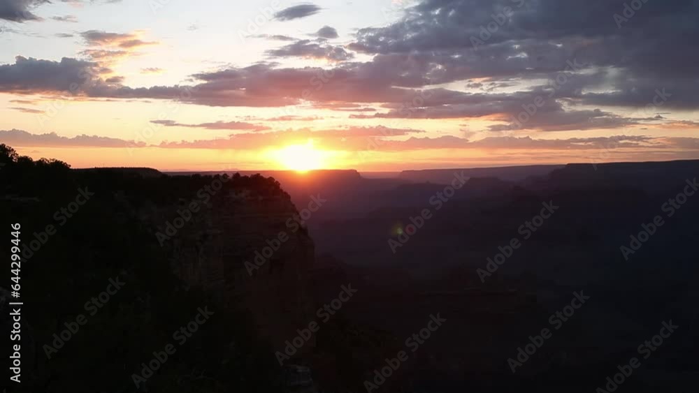 Beautiful landscape of the Grand Canyon at sunset in National Park at Arizona Beautiful landscape of the Grand Canyon at sunset in National Park at Arizona