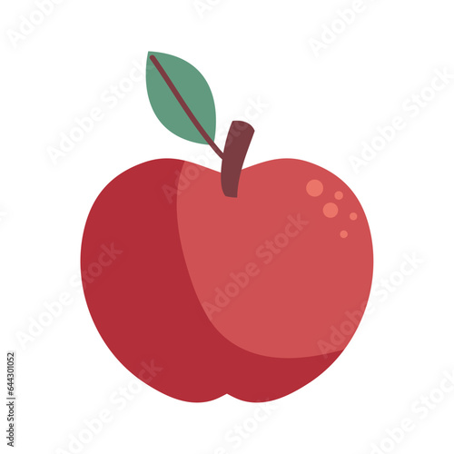 apple fresh fruit icon