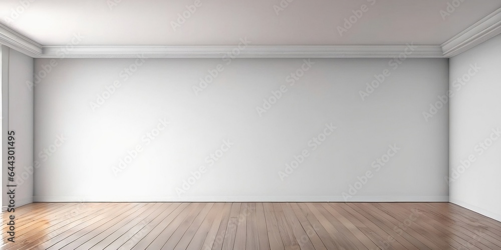 Empty room interior background Empty room interior background