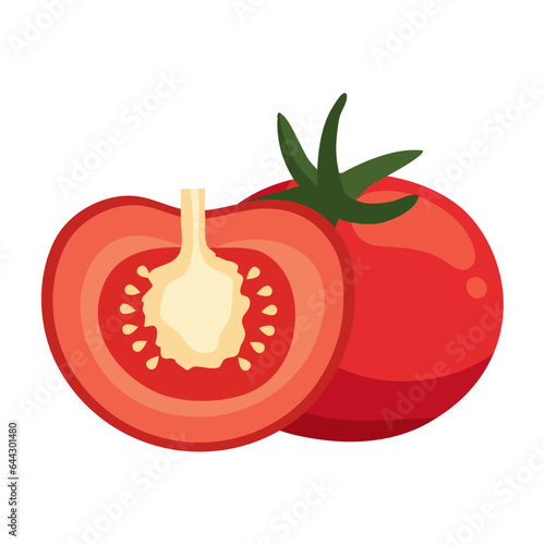 tomato fresh vegetable icon