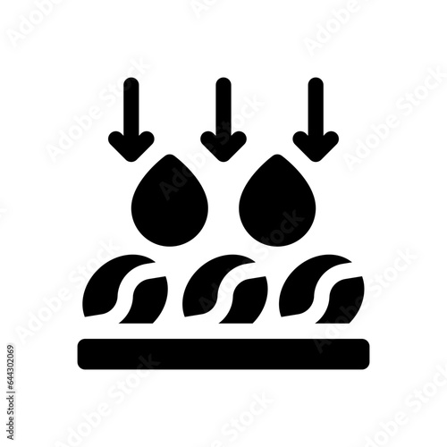 wash glyph icon