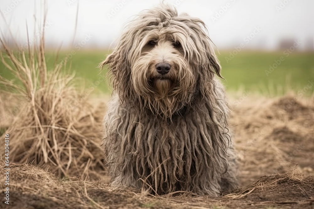 Bergamasco Sheepdog - Portraits of AKC Approved Canine Breeds