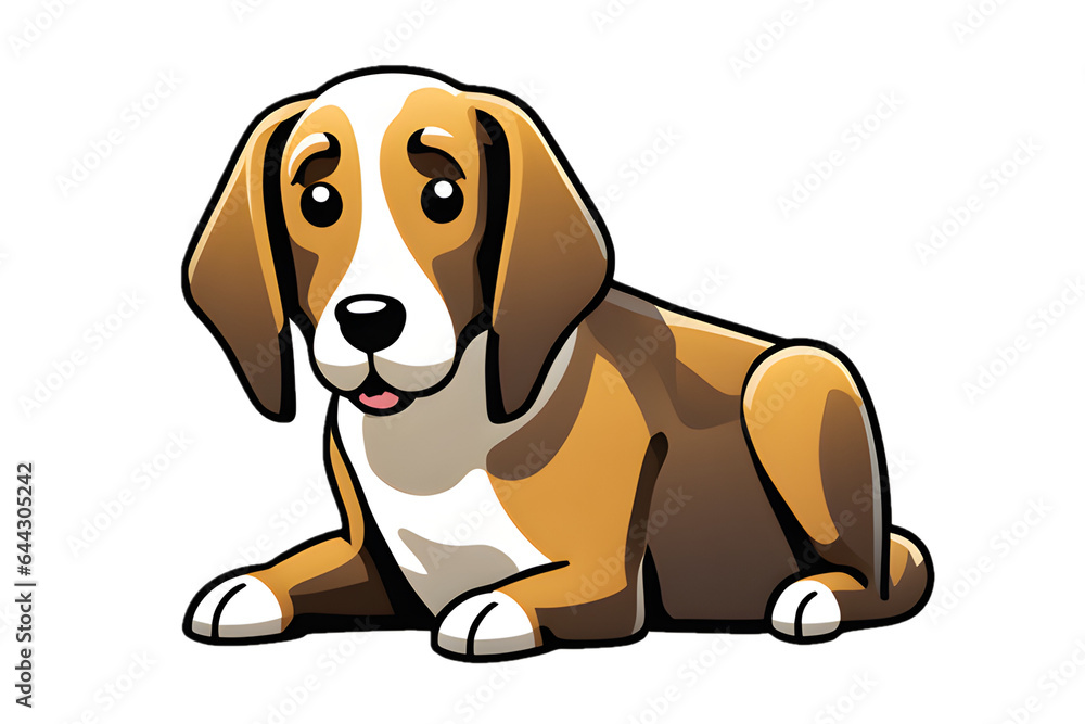 A large puppy with a worried expression A large puppy with a worried expression