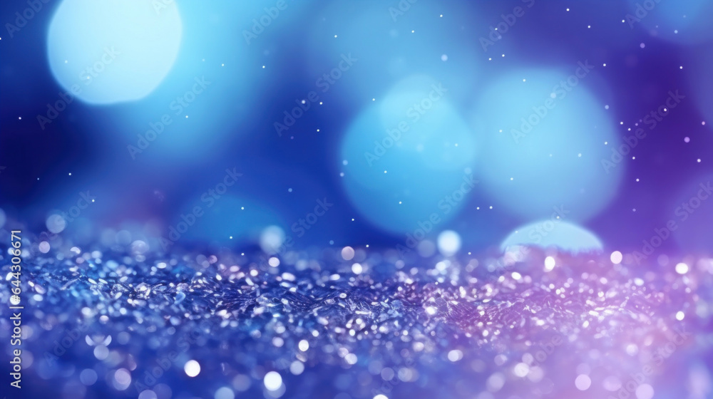 Blue particles abstract background. Bokeh effect. Glitter and elegant for Christmas. Blue particles abstract background. Bokeh effect. Glitter and elegant for Christmas.