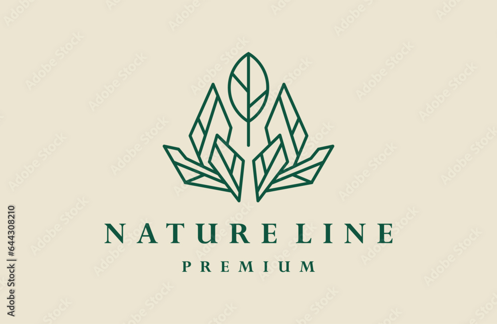 Nature logo template vector illustration design Nature logo template vector illustration design