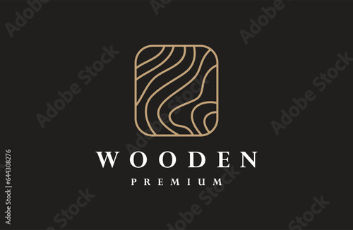 wood icon logo vector symbol illustration design