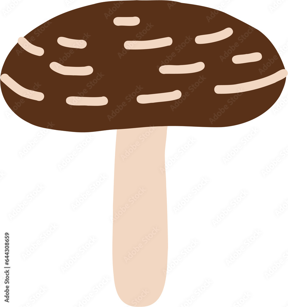 doodle freehand sketch drawing of wild mushroom. doodle freehand sketch drawing of wild mushroom.