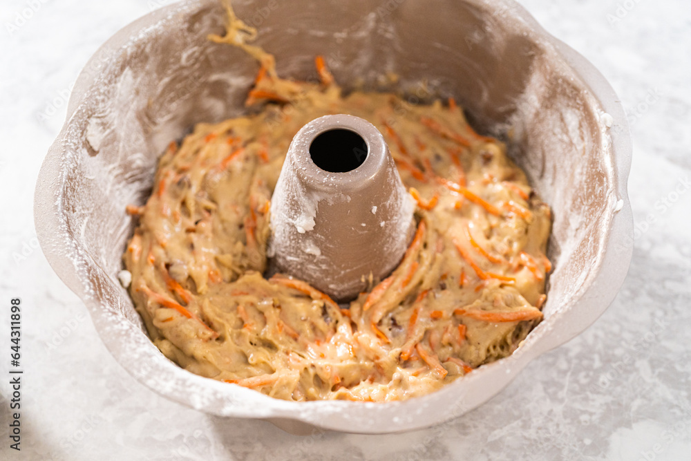 Carrot bundt cake with cream cheese frosting Carrot bundt cake with cream cheese frosting