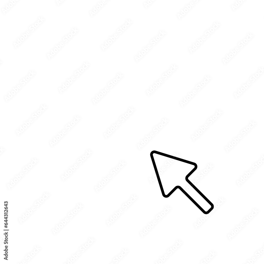 Cursor icon.Page symbol for web site design line cursor icon logo, app, UI. line cursor icon Vector illustration, EPS10. Isolated against a blank background. Cursor icon.Page symbol for web site design line cursor icon logo, app, UI. line cursor icon Vector illustration, EPS10. Isolated against a blank background.