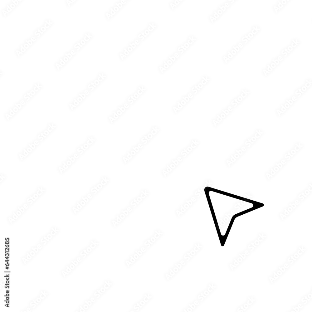 Cursor icon.Page symbol for web site design line cursor icon logo, app, UI. line cursor icon Vector illustration, EPS10. Isolated against a blank background. Cursor icon.Page symbol for web site design line cursor icon logo, app, UI. line cursor icon Vector illustration, EPS10. Isolated against a blank background.