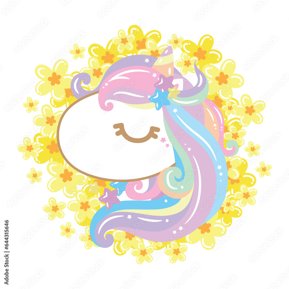 Unicorn, cartoon design, vector illustration Unicorn, cartoon design, vector illustration