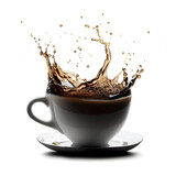 Celebrate international coffee day with liquid coffee splash