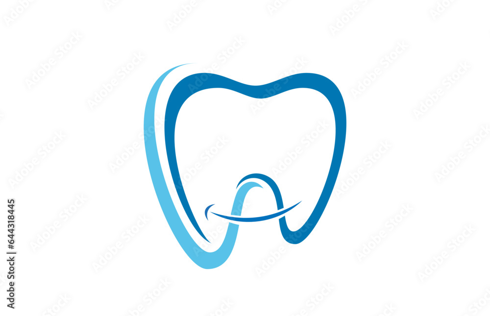 dental health dentist line modern logo design dental health dentist line modern logo design