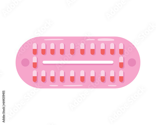 birth control pills protection icon