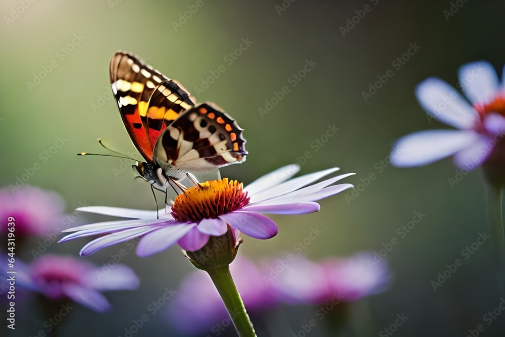 Naklejka premium colorful butterfly