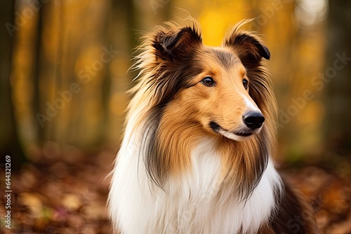 Collie Dog - Portraits of AKC Approved Canine Breeds © Pixel Alchemy