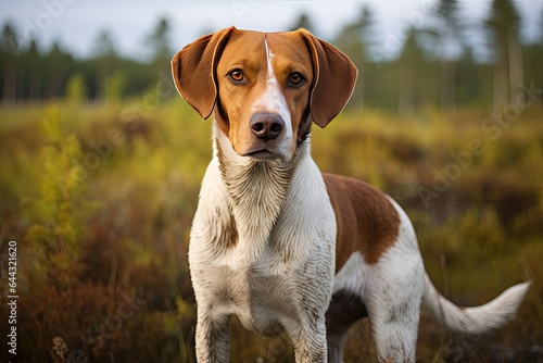 Danish-Swedish Farmdog Dog - Portraits of AKC Approved Canine Breeds photo