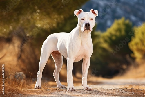 Dogo Argentino Dog - Portraits of AKC Approved Canine Breeds