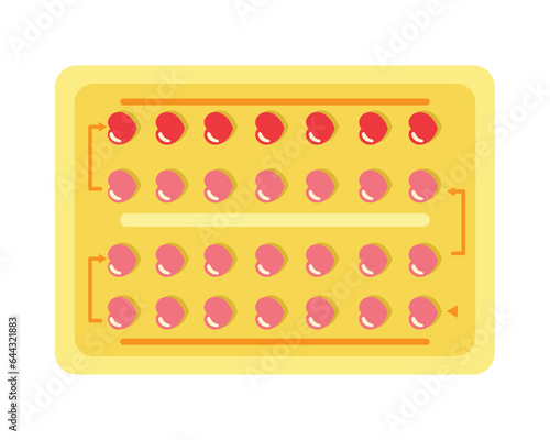 birth control pills prevention icon