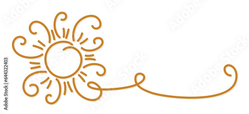 The Stylizrd Bright Sun Symbol.