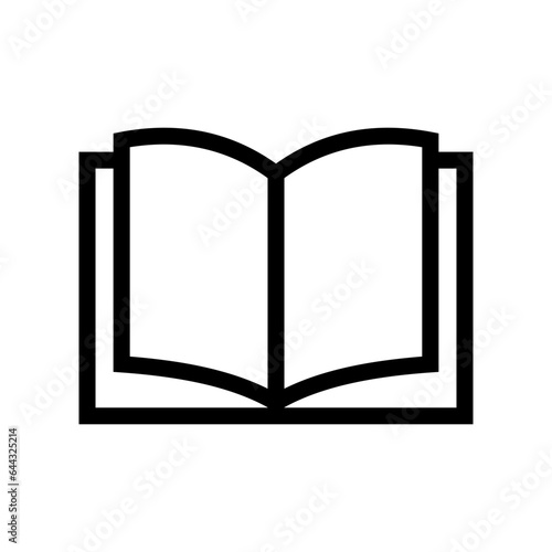 Book Icon Vector Symbol Design Illustration EPS 10