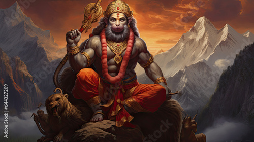 Lord hanuman who is a living god