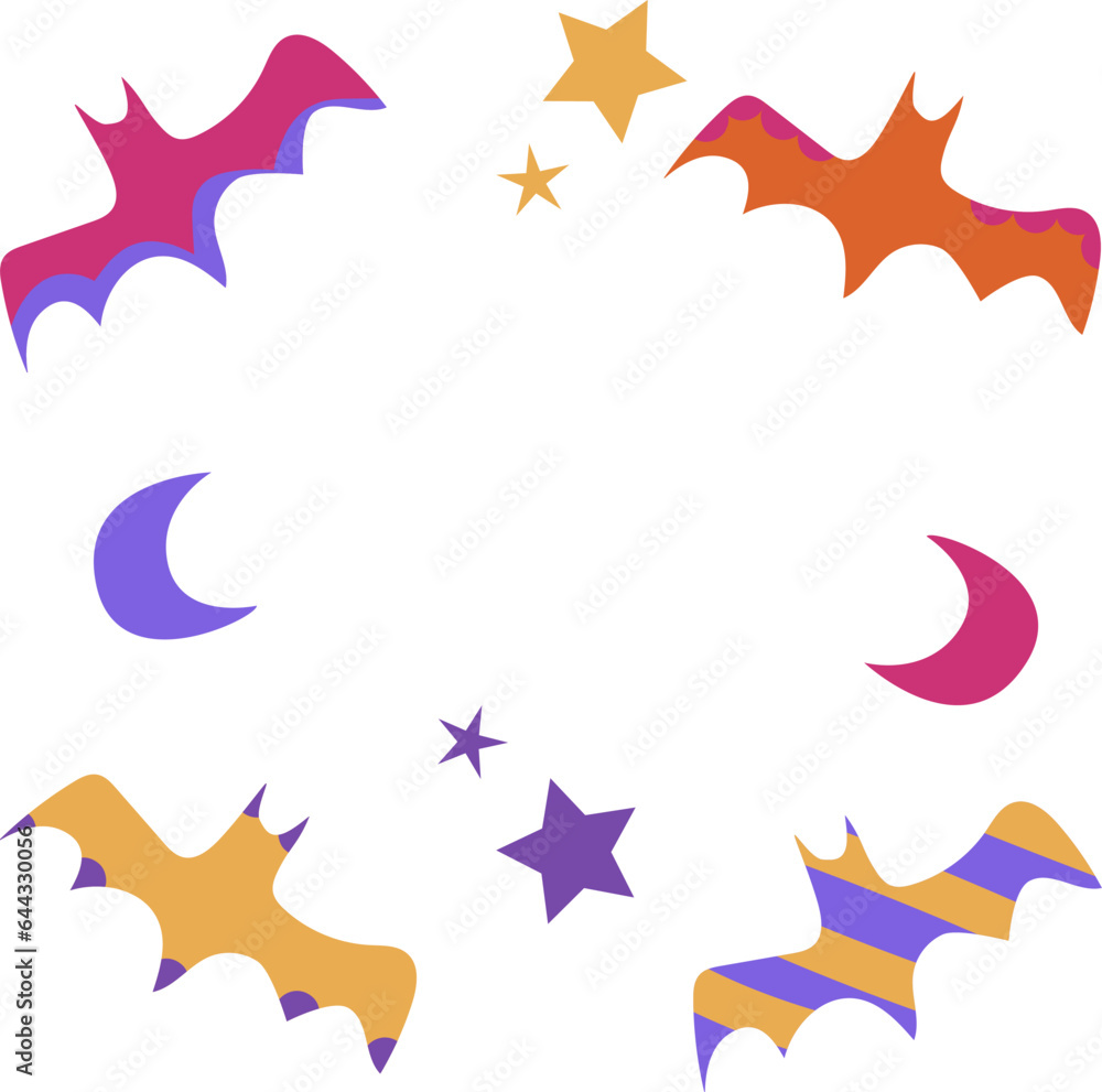 Halloween vector images, space for copy text Halloween vector images, space for copy text