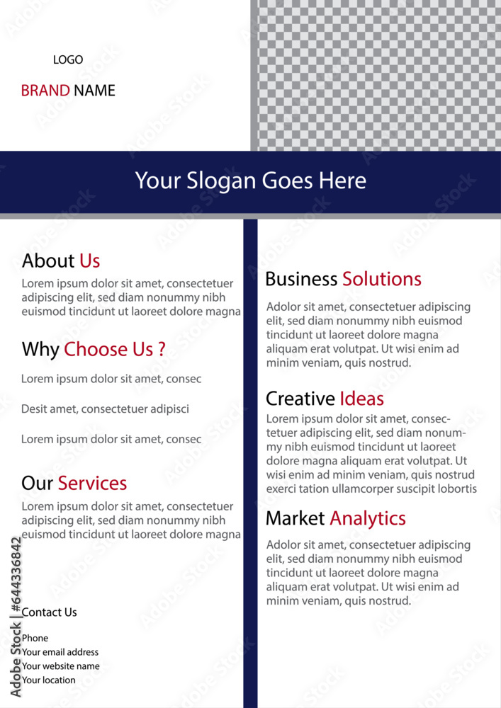 Print collection for modern flyer design Print collection for modern flyer design