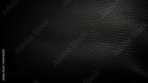 Black leather texture background. © Pro Hi-Res