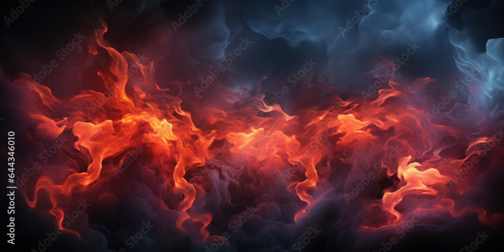 Abstract fire background with flames. Abstract fire background with flames.