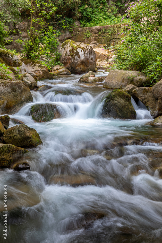 Naturdenkmal Gaulschlucht in Lana bei Meran, Südtirol Naturdenkmal Gaulschlucht in Lana bei Meran, Südtirol