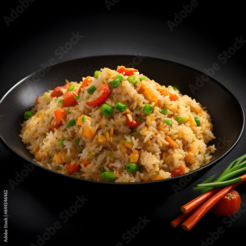 rice with chicken Ai Generate 