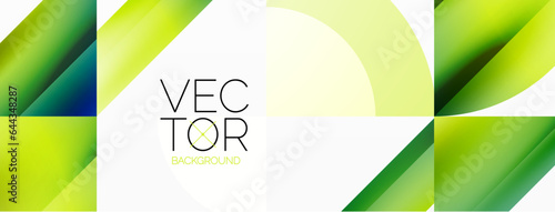 Minimalist marvel - squares and circles unite in harmonious geometry. Muted tones weave serene backdrop where structured tiles form dance of timeless elegance, epitomizing modern simplicity