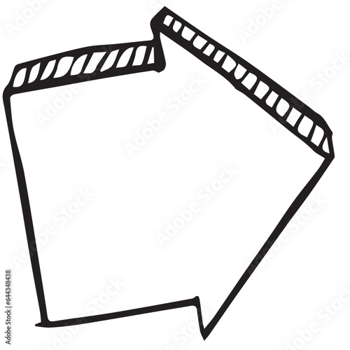 film strip arrow