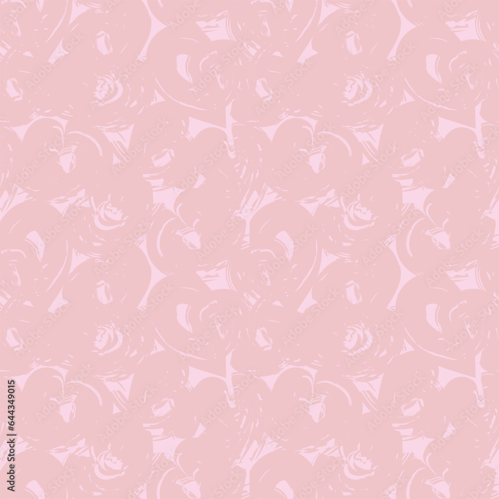 Fototapeta premium Pastels Abstract Brush Strokes Seamless Pattern Design