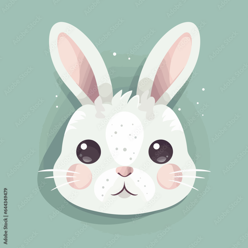 Obraz premium easter bunny with eggs