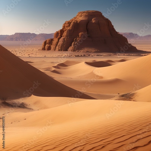 sand dunes in the desert