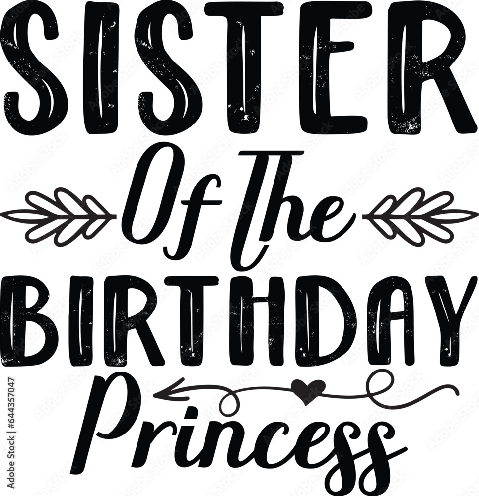 Sister SVG T-Shirt Design Sister SVG T-Shirt Design