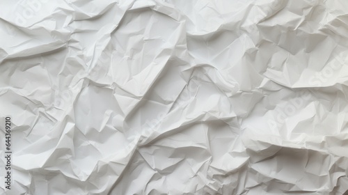 Crumpled paper as a background.