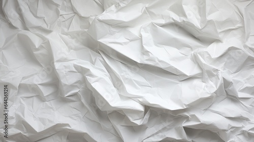 Crumpled paper as a background.