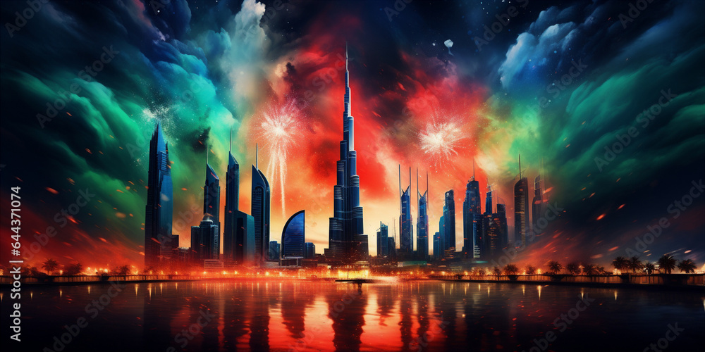 United Arab Emirates National day - obrazy, fototapety, plakaty 