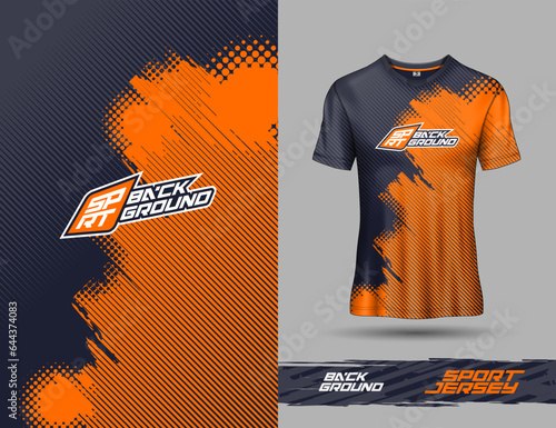 T shirt template, racing jersey design, soccer jersey