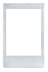 Instax Photo Polaroid Film Frame Overlays. Isolated PNG Textures.