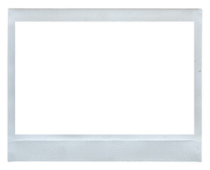 Instax Photo Polaroid Film Frame Overlays. Isolated PNG Textures.
