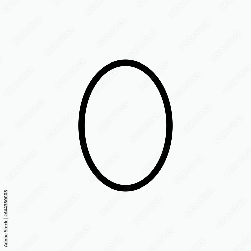 Ellipse Geometric Basic Shape Icon. Egg Symbol for Info Graphics, Design Elements, Websites, Presentation and Application - Vector. Ellipse Geometric Basic Shape Icon. Egg Symbol for Info Graphics, Design Elements, Websites, Presentation and Application - Vector.