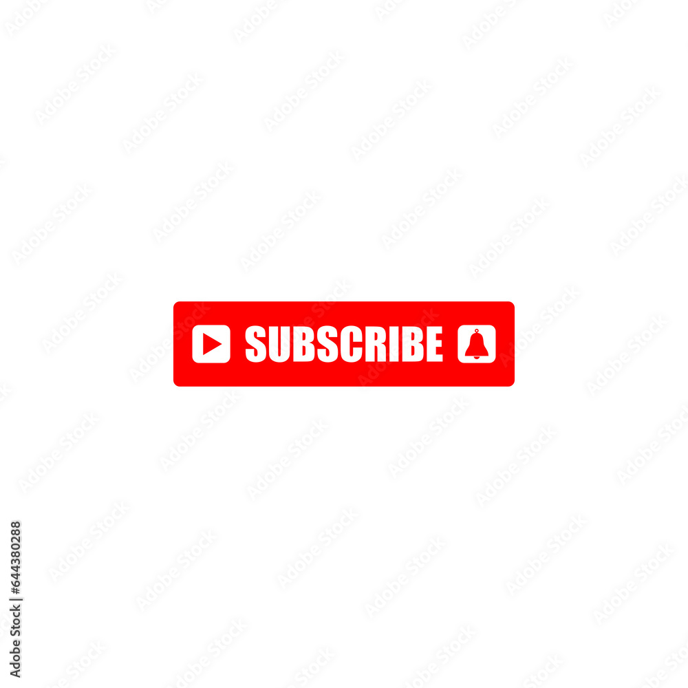 Subscribe icon on transparent background Subscribe icon on transparent background