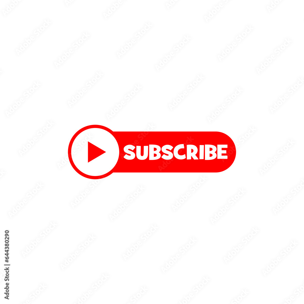 Subscribe icon on transparent background Subscribe icon on transparent background