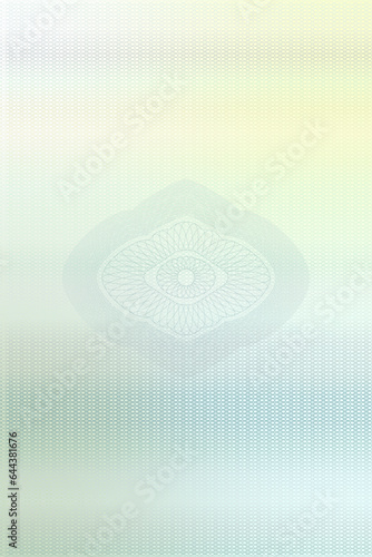 Protective background for the document