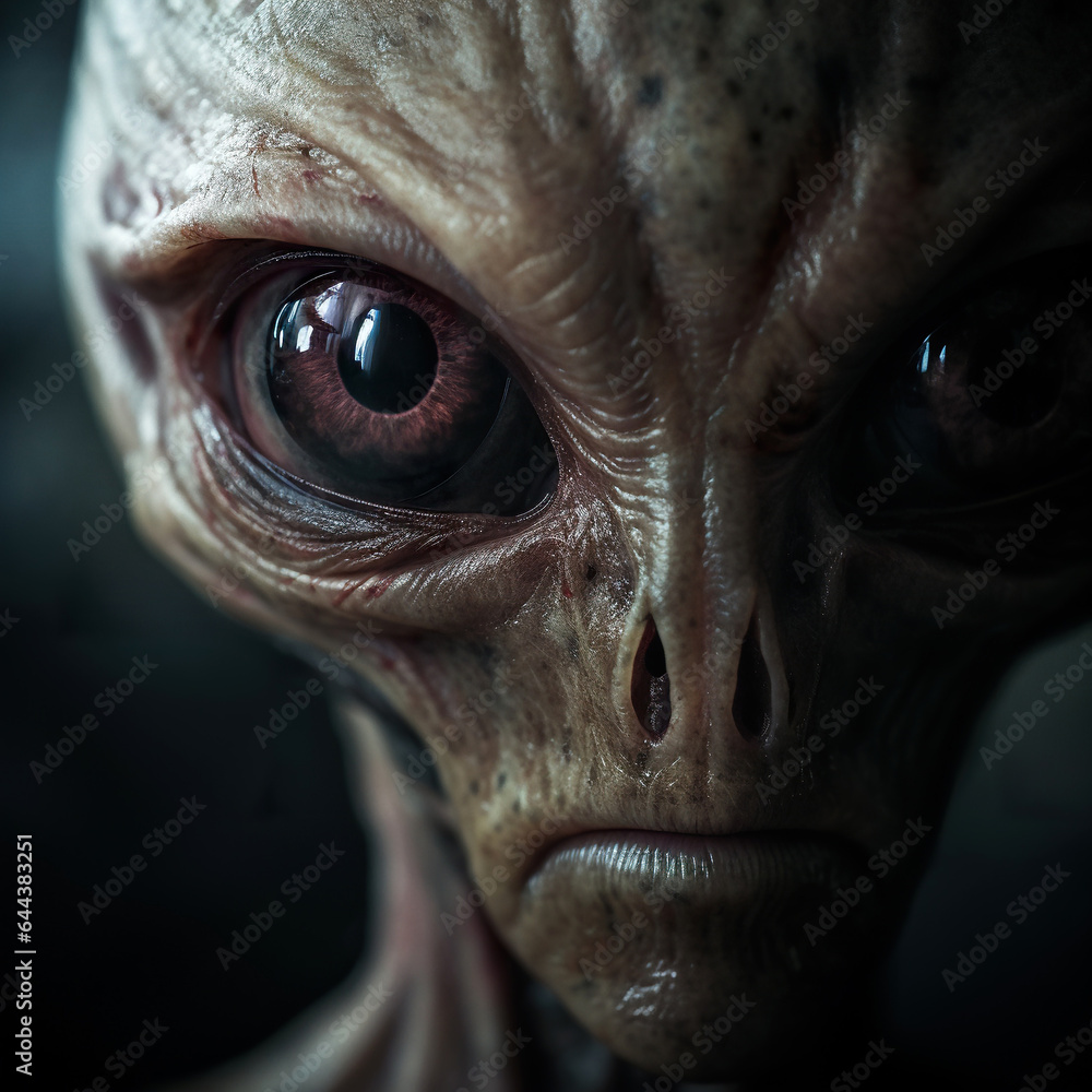 Close up Alien Close up Alien