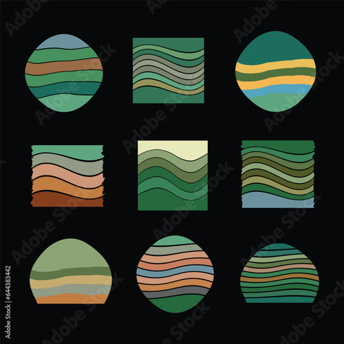 Retro Christmas Tint color palette, Merry Christmas theme color schemes, Christmas vintage stripes procreate colors tone print palette, trendy transitional colorful palette fashion home decoration 
